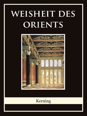 cover image of Weisheit des Orients